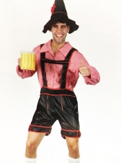 Bavarian Man Red - Oktoberfest Costumes